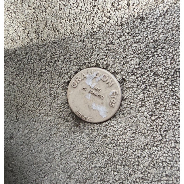 Pair of Porosa Cast Stone Planters by Grandon Fres; Circa 1970 For Sale In Boston - Image 6 of 6