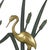 Mid-Century Heron and Duck Figurines in Brass and Green Metal, 1950s, Set of 2 For Sale - Image 10 of 14