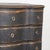 18th Century Black Painted Oak Rococo Chest of Drawers From Denmark For Sale - Image 9 of 14