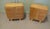 Art Deco Bedside Lockers in Golden Ash, 1920, Set of 2 For Sale - Image 3 of 7