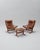 Siesta Chairs and Ottoman by Ingmar Relling for Westnofa, 1960s, Set of 3 For Sale - Image 14 of 14