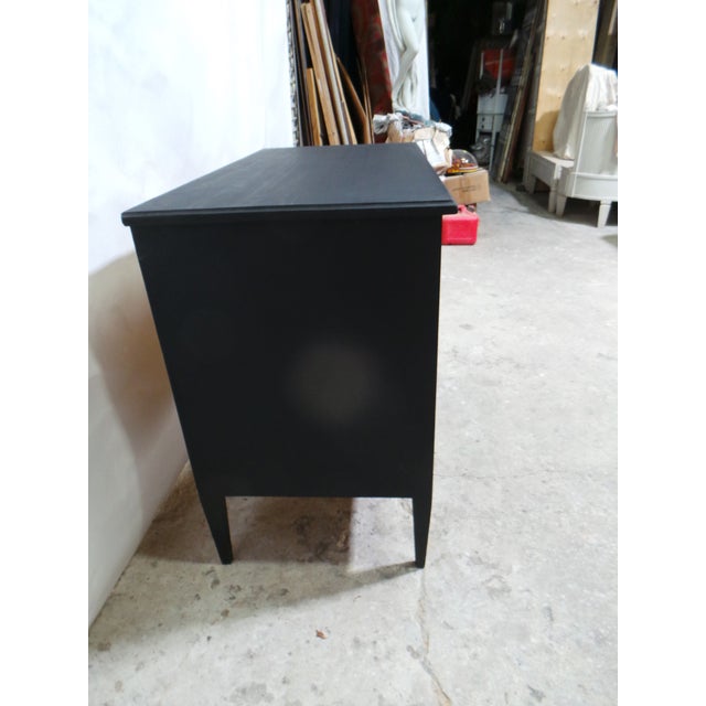 Wood Gustavian Style 3 Drawer Chest of Drawers For Sale - Image 7 of 10