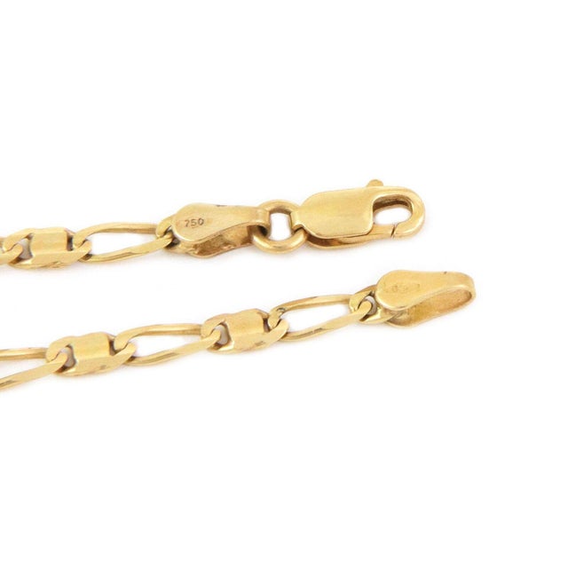 Late 20th Century Cylinder Enamel 18k Chain Purple GreenYellow Gold For Sale - Image 5 of 5