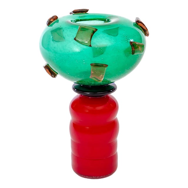 Donna Luisa Vase by H. J. Weinand for Memphis, 1985 For Sale