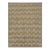 Rug & Kilim’s Scandinavian Style Custom Rug in Gold, Beige-Brown Geometric Patterns - 12x15 For Sale