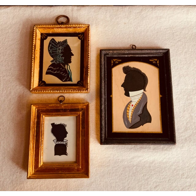 American Folk Art Silhouette Portrait - Distinguished Boston Estate For Sale - Image 6 of 10