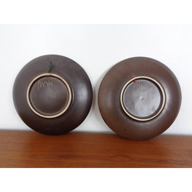 Vintage Ceramic Mushroom Plates from Ruscha, 1970s, Set of 2 For Sale - Image 13 of 18