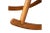 Wood 1980s Mid-Century Modern Woven Rocking Chair in the Style of Hans Wegner For Sale - Image 7 of 10