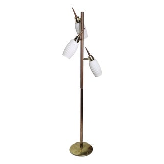 Mid 20th Century Three Light Pole Lamp After Thurston C 1950/60's For Sale