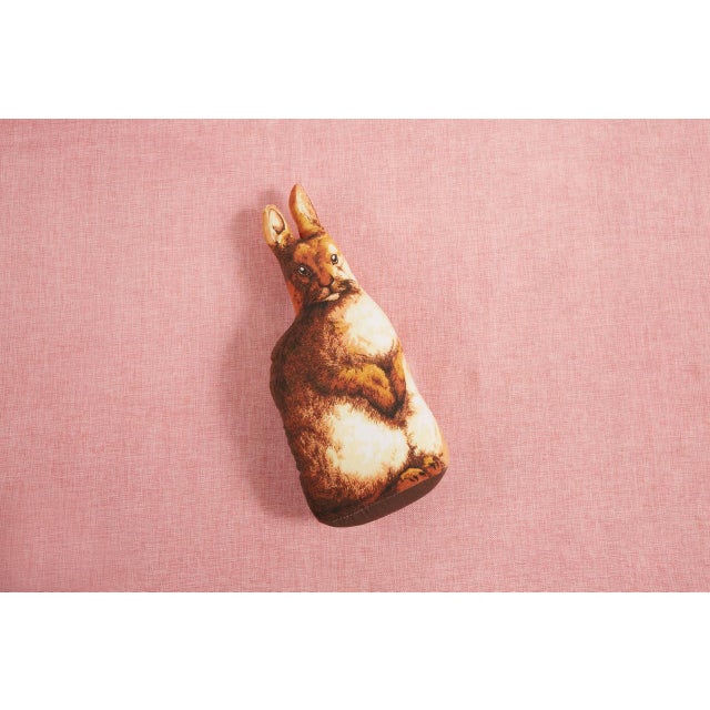 2020s Bunny Antique Toy Pillow For Sale - Image 5 of 5