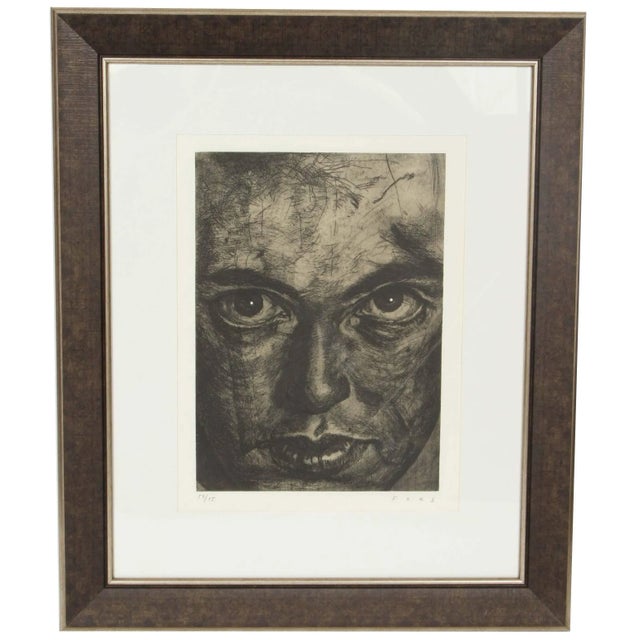 Etching by Artist Jose Manuel Fors For Sale In Los Angeles - Image 6 of 6