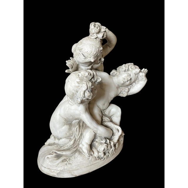 Early 20th Century Raphael Charles Peyre (1872-1949) Figural Sculpture Titled 'Bataille De Fleurs' For Sale - Image 4 of 18