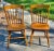 Late 20th Century Hitchcock Spindle Back Country Windsor Side Chairs (2) For Sale - Image 12 of 12
