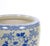 Asian Blue and White Porcelain Planter / Fish Bowl, Late 20th Century For Sale - Image 4 of 9