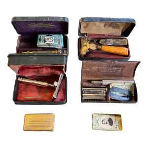 Instant Collection of Vintage Men's Razors and Razor Kits