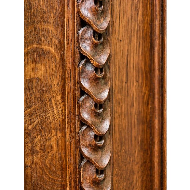 19th Century Renaissance Oak Bookcase For Sale - Image 9 of 13