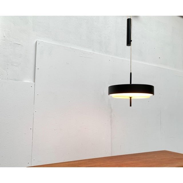 Mid-Century Minimalist Counterweight Pendant, 1960s For Sale - Image 5 of 18