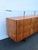 Mid Century Modern Long Glass Top Walnut Sideboard Credenza Dresser Buffet 6667 For Sale - Image 12 of 18