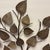 Bronze Vintage Deco Metal Leaf Textured Wall Decor For Sale - Image 8 of 11
