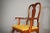 Wood Queen Anne Style Mahogany & Leather Armchair, 1970s For Sale - Image 7 of 14