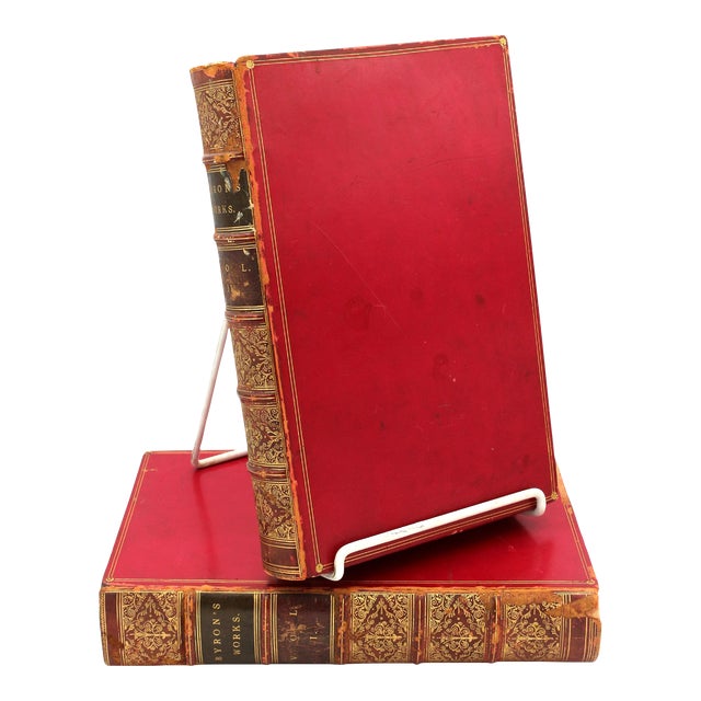 1850 Two-Volume Set of Lord Byron's Illustrated Works For Sale