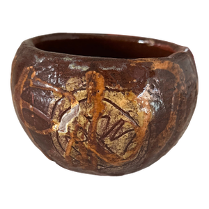 Mid 20th Century Mid-Century Paul Bogatay Studio Pottery Pinch Pot