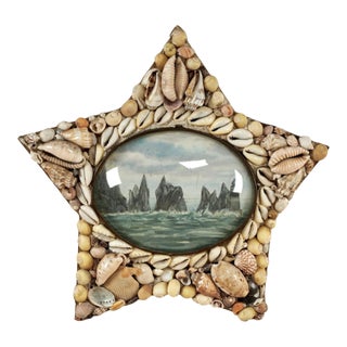 Antique Star Form Sailors Valentine For Sale