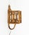 1960s Mid-Century Modern Rattan and Bamboo Sconce, 1960s For Sale - Image 5 of 11