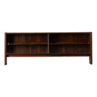Mid Century Rosewood Sideboard With Glass Doors By Skovby, Denmark 1970s For Sale
