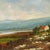 English Vintage Signed Landscape Oil Painting by Chris Tyrrell in Carved Wood Frame For Sale - Image 3 of 12