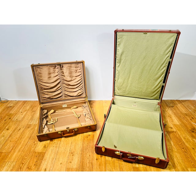 Mid-Century Modern Suitcases from Samsonite, 1960s, Set of 2 For Sale - Image 9 of 18