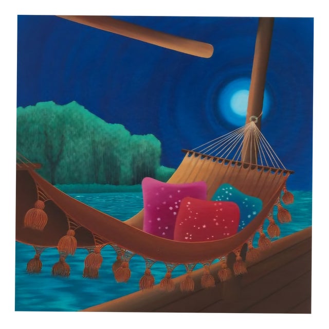 Marta Rynkiewicz, Where the Stars Sleep, 2025, Acrylics on Canvas For Sale