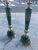 James Mont Japanese Bronze & Marble Column Table Lamps - a Pair For Sale - Image 4 of 13