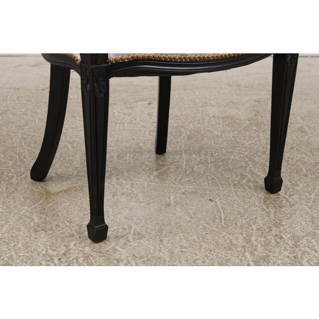 Set of 8 Spiral Web Back Dining Chairs For Sale - Image 9 of 18