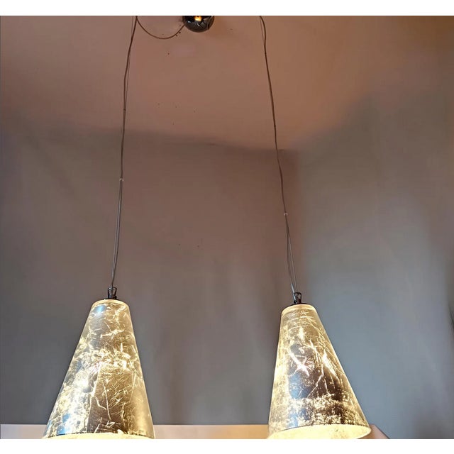 Vintage Pendant Light in Murano Glass, 1990s For Sale - Image 11 of 12