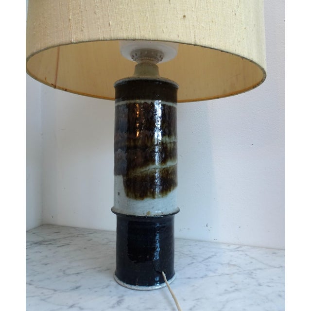 Lamp base made by Rorstrand and lamp by Luxus. This piece has an attribution mark, I am sure that it is completely...