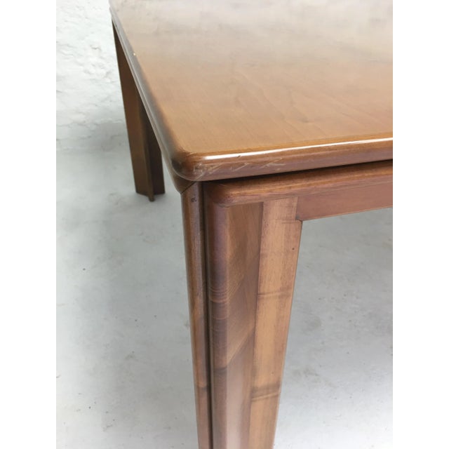 Square Mou Dining Table from Afra and Tobia Scarpa for Molteni, 1970s For Sale - Image 6 of 9