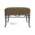 Contemporary Brown Jordan Calcutta Ottoman, Mica frame with Fusion Moccasian fabric For Sale - Image 3 of 11