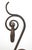 Early 20th Century Pair of Arts & Crafts Antique Wrought Iron Andirons For Sale - Image 5 of 9