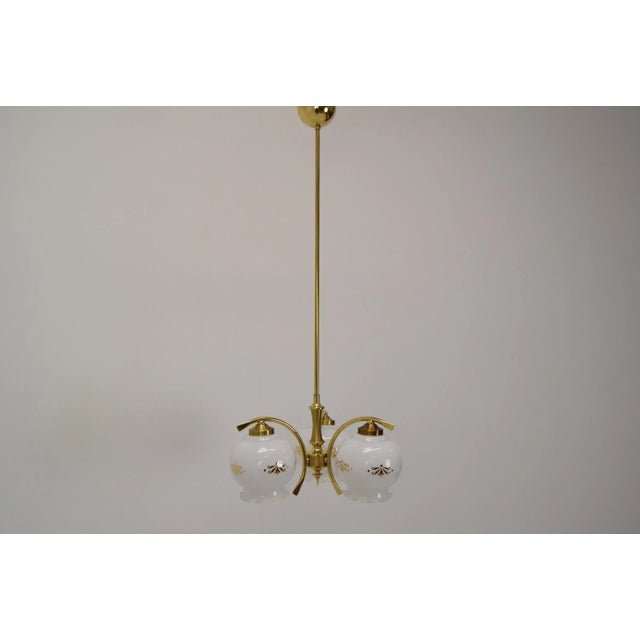 Metal Vintage Chandelier, 1990s For Sale - Image 7 of 13
