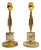 Brass and Onyx Table Lamps in the style of Maison Jansen, 1970s, Set of 2 For Sale