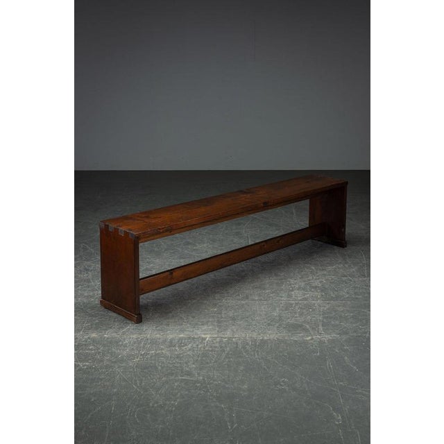 French Modernist Bench, 1950s For Sale - Image 9 of 10