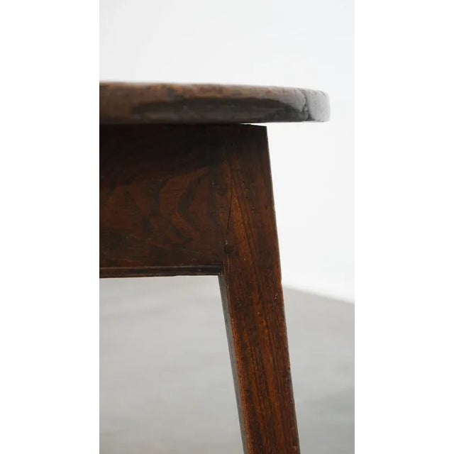 Antique English Cricket Table, 18th Century For Sale - Image 10 of 11