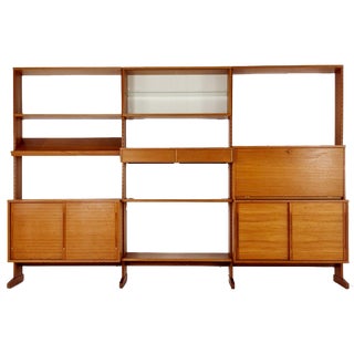 Danish Teak Room Divider from L CHR Larsen & Søn, 1960s For Sale