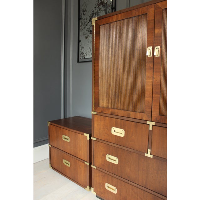 Lane Furniture 1960s Lane Alta Vista Wardrobe - Set of 2 For Sale - Image 4 of 6