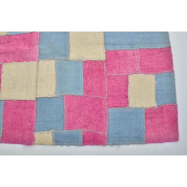 Textile Vintage Anatolian Hemp Rug, 1960s For Sale - Image 7 of 8