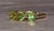 The Hearst Castle: Yellow Gold Peridot Three Stone Ring For Sale - Image 4 of 10