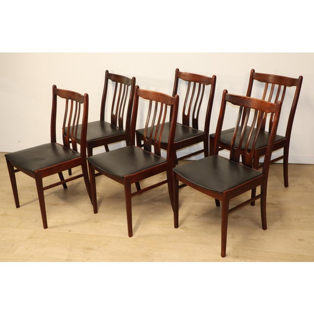 Scandinavian Rosewood Chairs, 1960, Set of 6 For Sale - Image 14 of 18