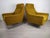 Set of Vintage Mustard Velvet Armchairs, 1960s For Sale - Image 15 of 18