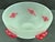 Borowski Satin Finish Lips Studio Glass Bowl Signed to Base For Sale - Image 4 of 9